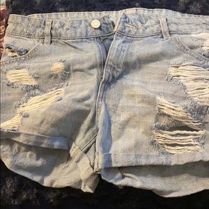 jean shorts